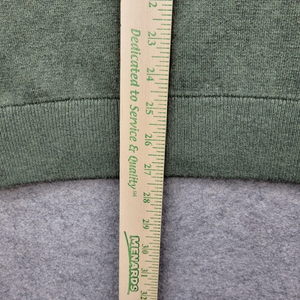 Mack Weldon Sweater Mens Large Green Tech‎ Cashmere V Neck Knit Pullover Stretch